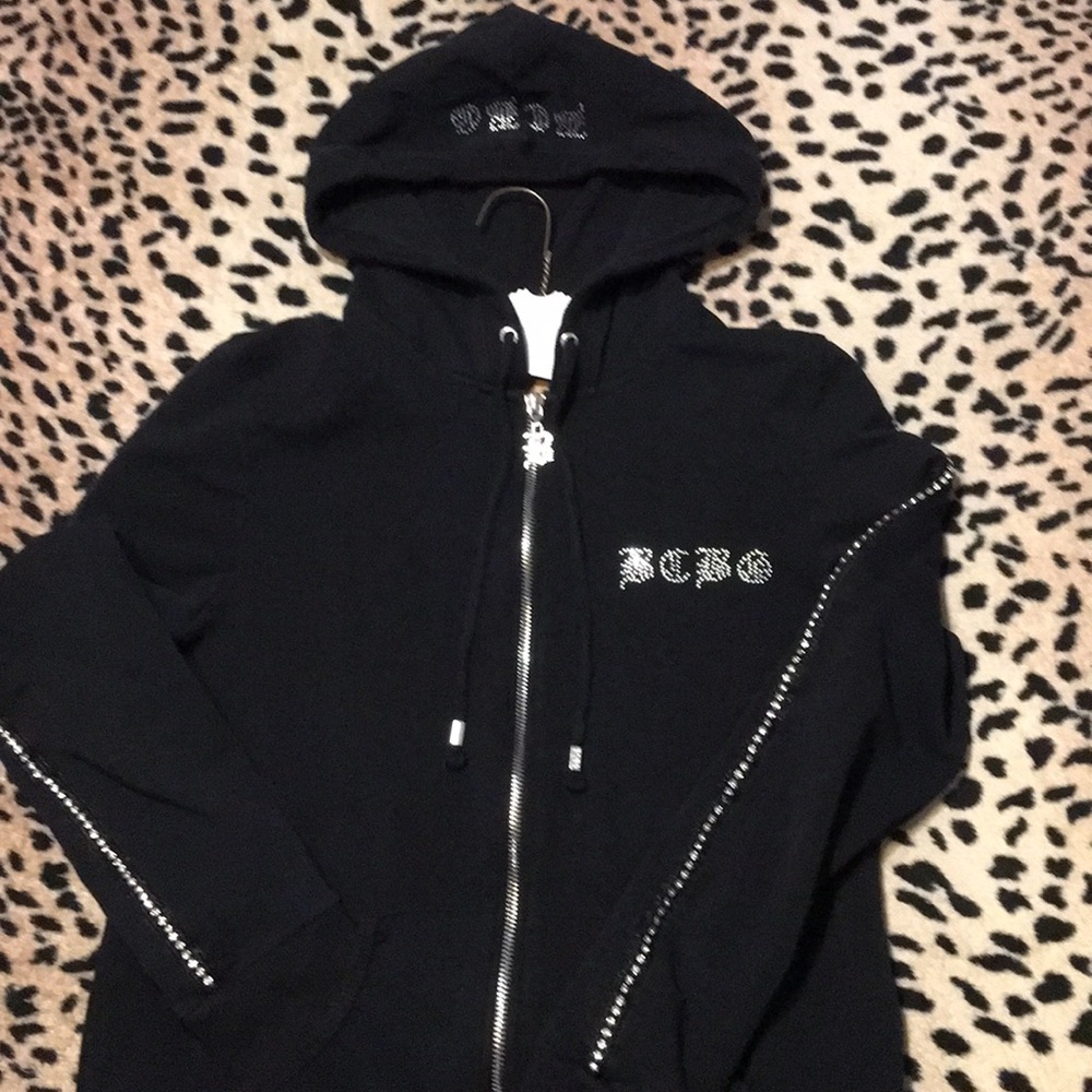 BCBG HOODED 🧥 BLK. Med.Original